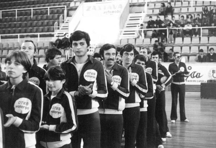 Kegljači Šoštanja na igrah v Splitu leta 1978.
