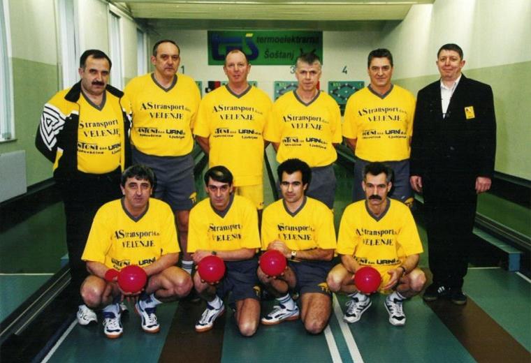 Ekipa Šoštanja leta 1995